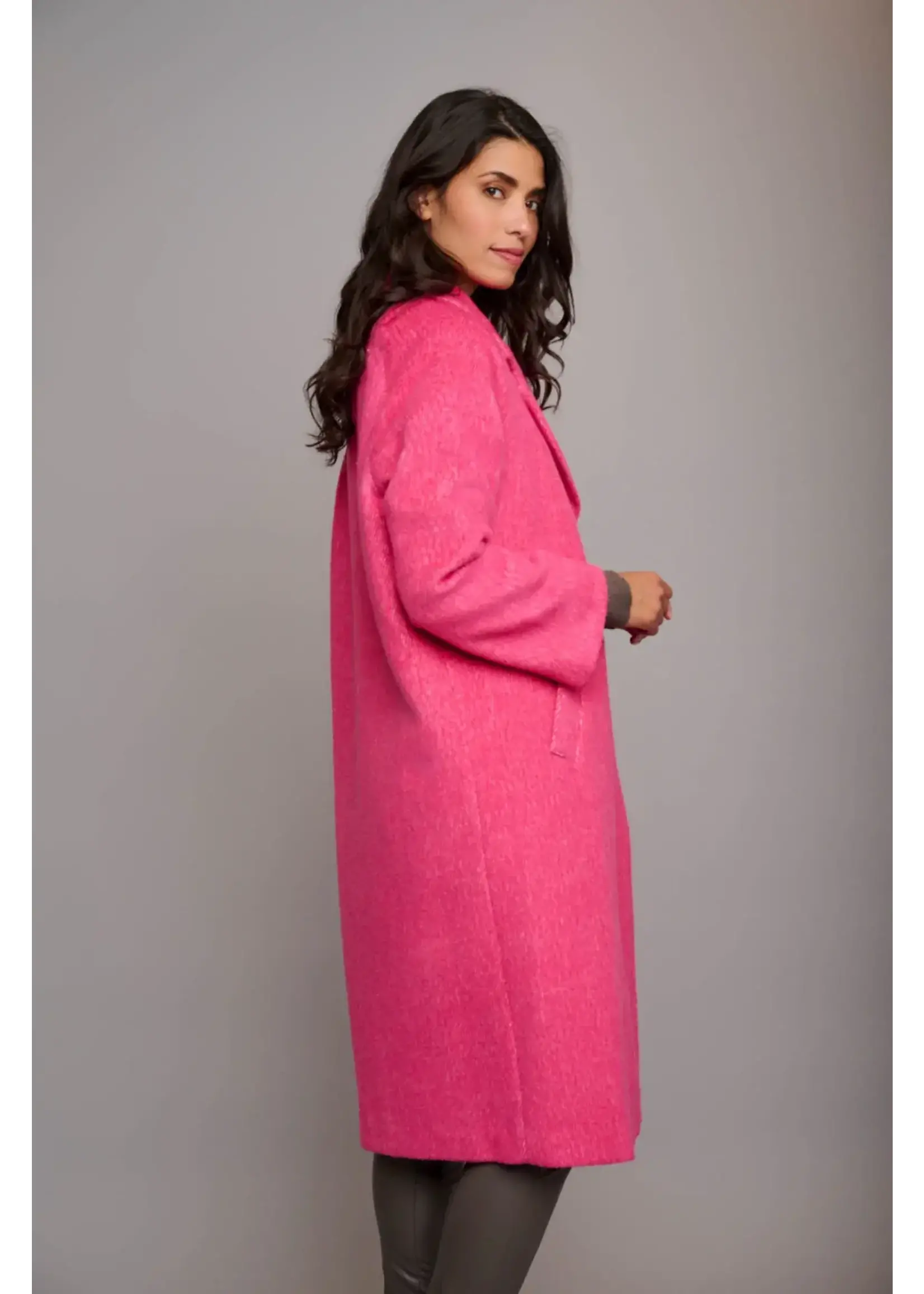RINO & PELLE RINO&PELLE JANO Long single coat BARBERRY