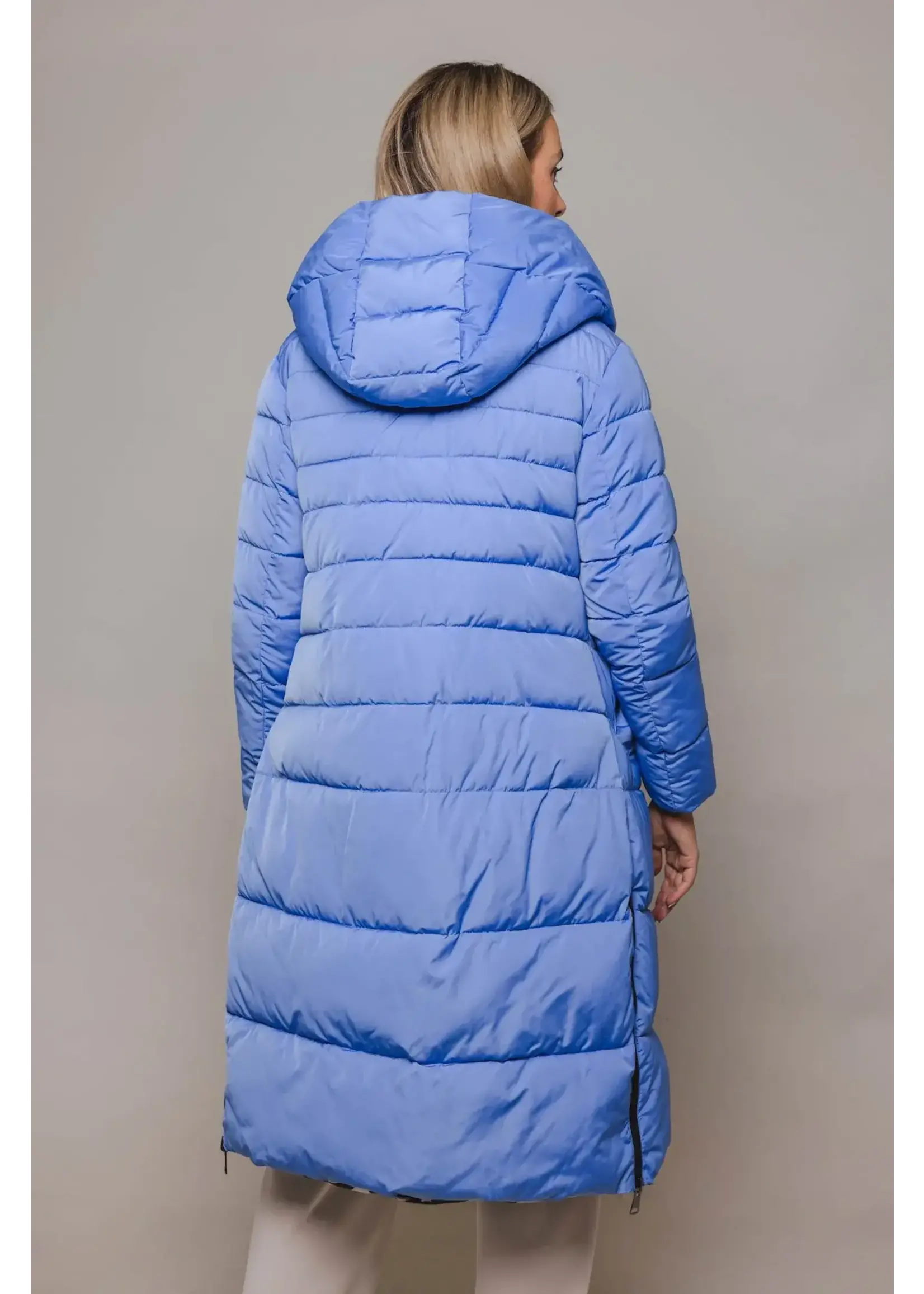 RINO & PELLE RINO&PELLE KEILA reversible Long padded coat PACIFIC & GRAPHIC