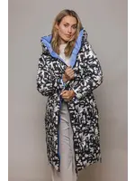 RINO & PELLE RINO&PELLE KEILA reversible Long padded coat PACIFIC & GRAPHIC