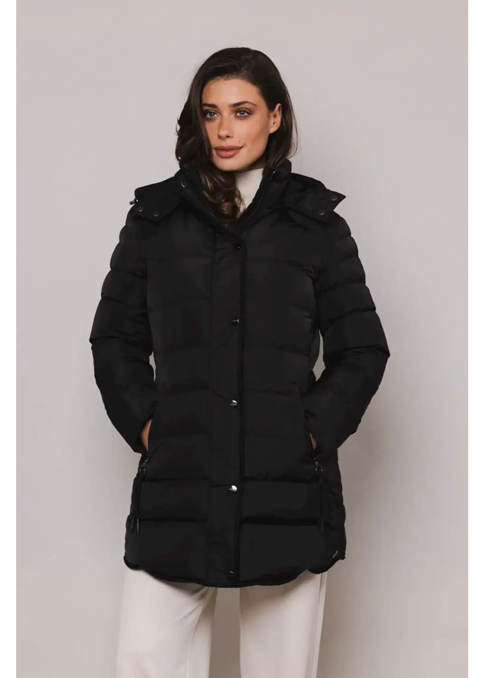 RINO & PELLE Nusa padded coat BLACK