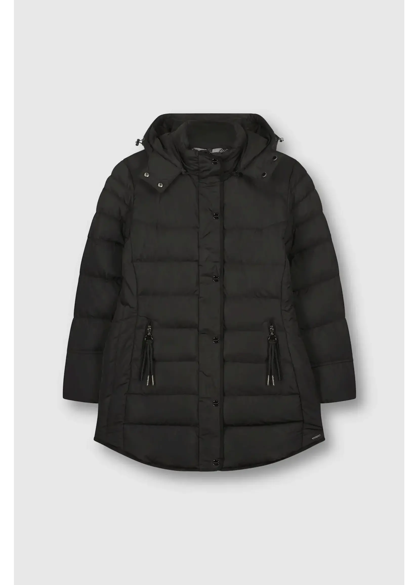 RINO & PELLE Nusa padded coat BLACK