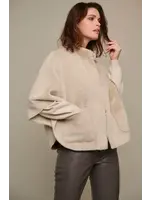 RINO & PELLE Rino&Pelle Short Cape STONE