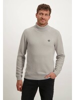 BLUEFIELDS PULL COL PLAIN KNIT