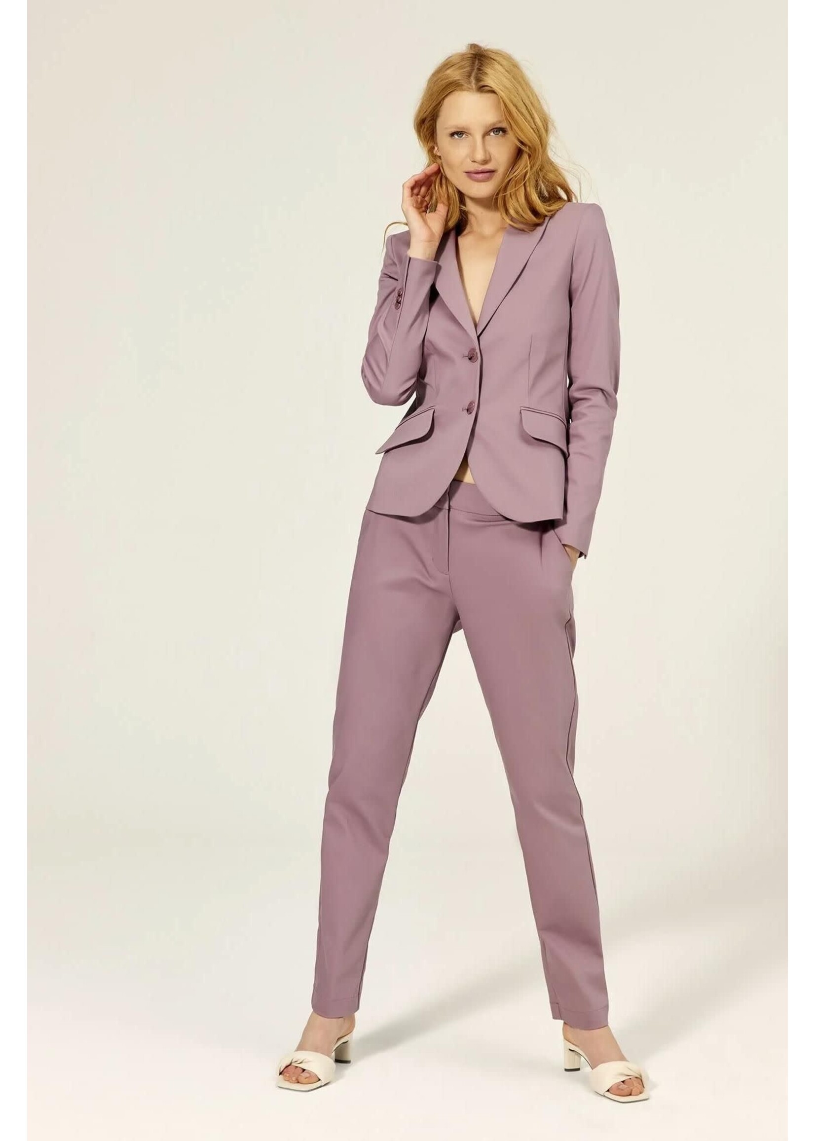 SUMMUM WOMAN SUMMUM Blazer punto milano MAUVE