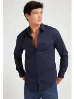 GUESS MEN HEMD NAVY