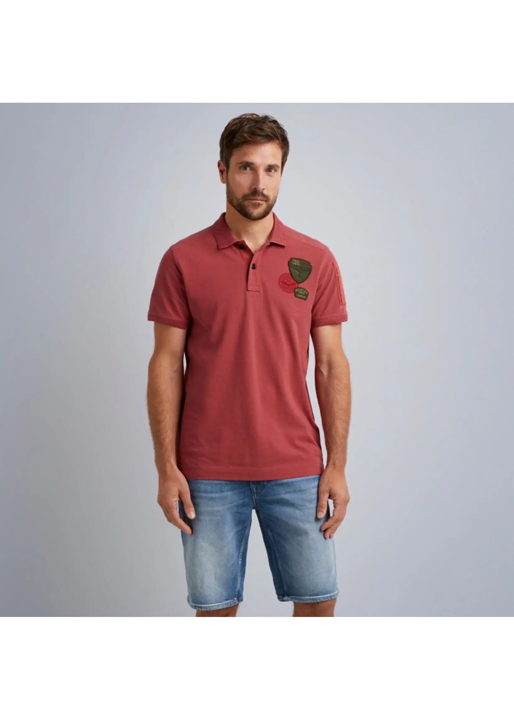 PME-Legend SHORT SLEEVE POLO PIQUE GD  PPSS2304882