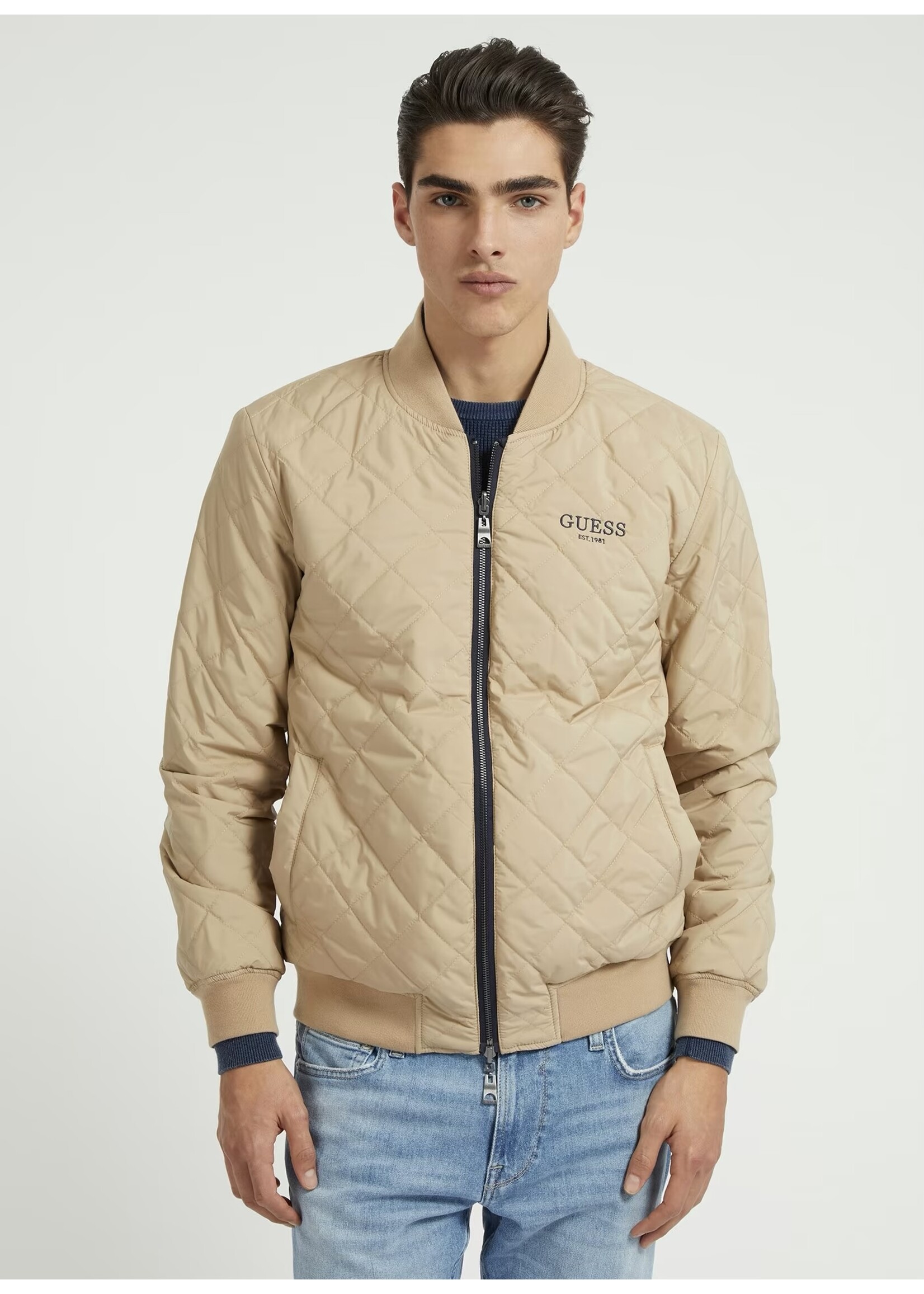 GUESS MEN REVERSIBLE BOMBER M3YL16WFHJ0