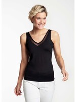 Tramontana V-Neck Mesh BLACK