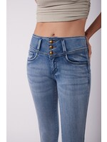 TOXIK MACY BLUE PUSH-UP PANTS