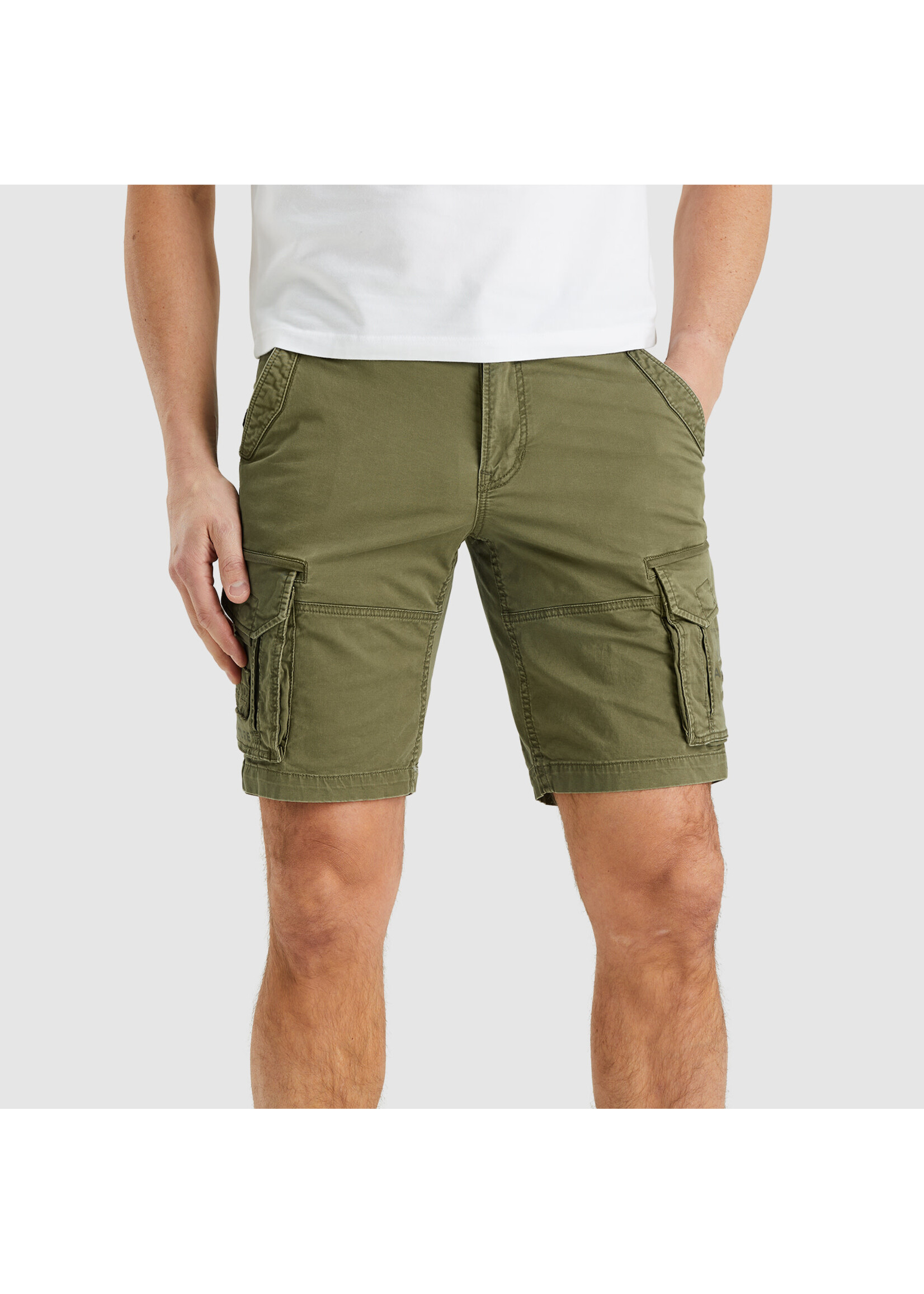 PME-Legend ROTOR SHORTS STRETCH DEEP L. GREEN PSH2403650