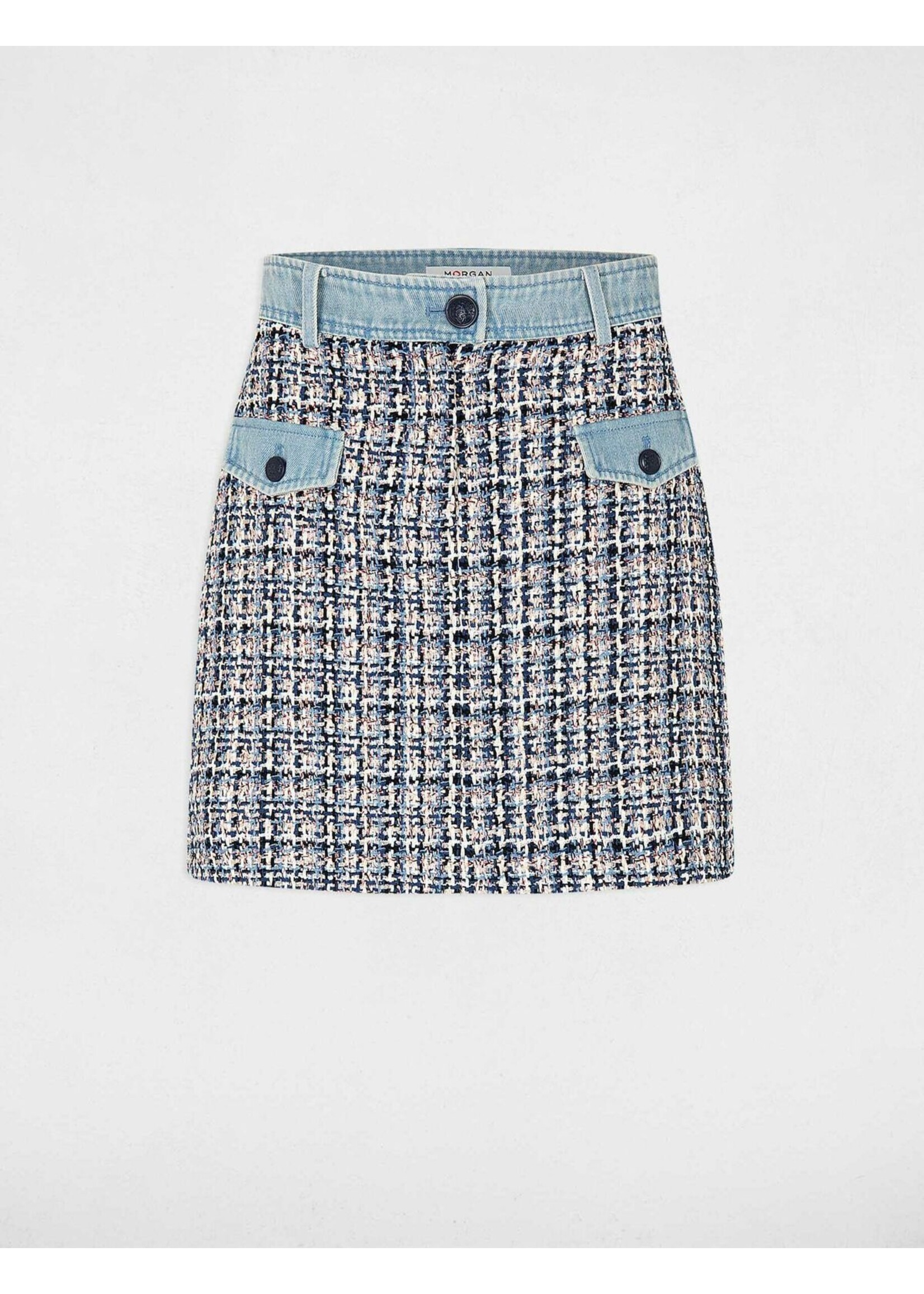 MORGAN JOUCO MULTICO SKIRT