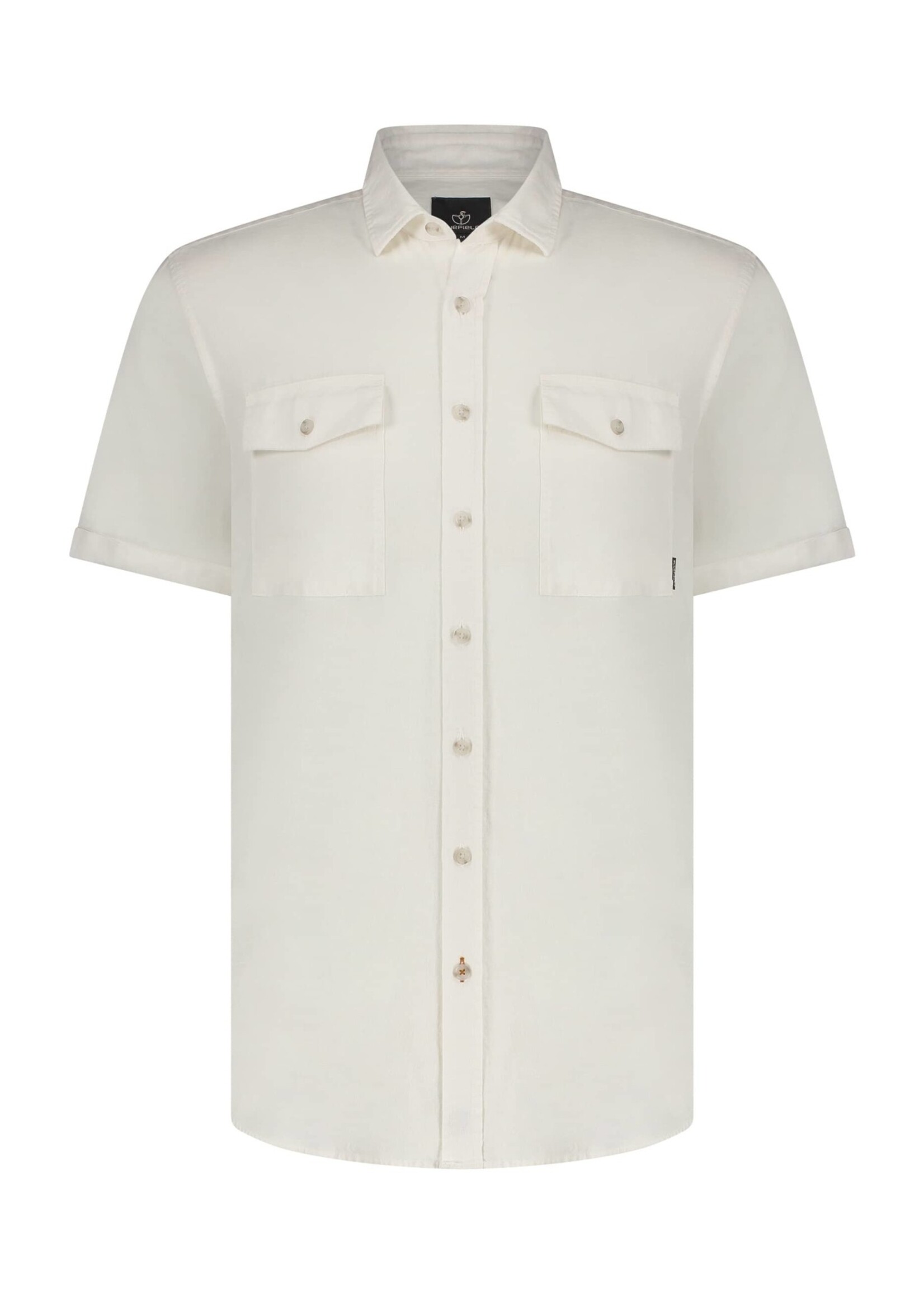 BLUEFIELDS SHIRT K-MOUW WHITE 261-34043-1100