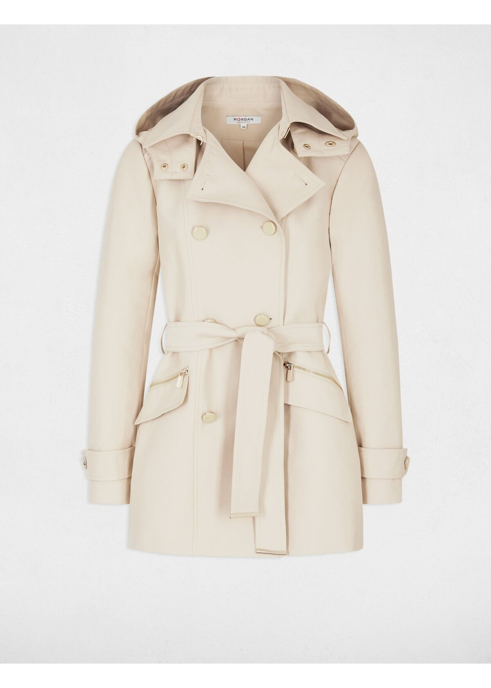 MORGAN TRENCHCOAT BEIGE 241-GLADIA
