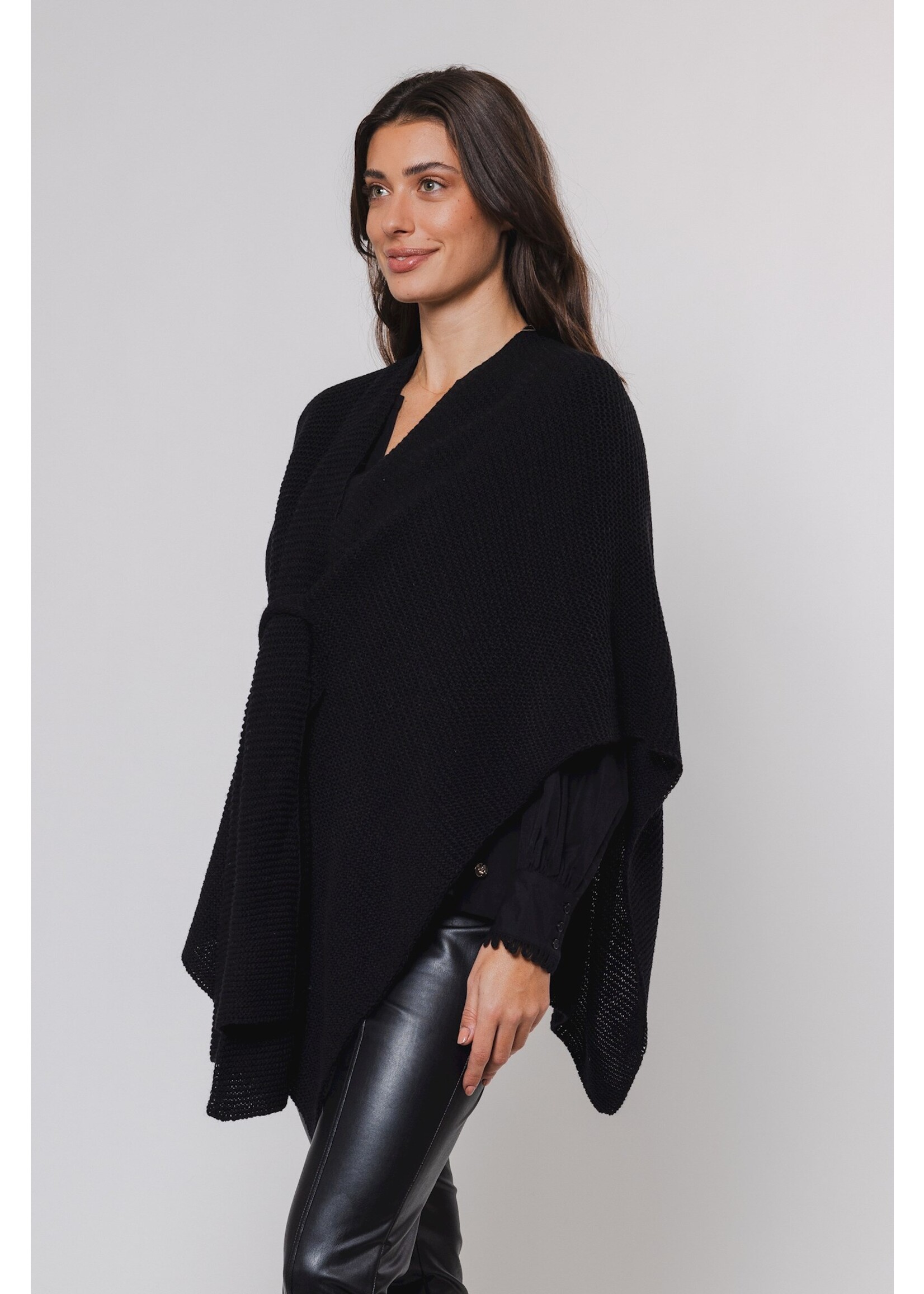 RINO & PELLE MAVIZA CAPE BLACK