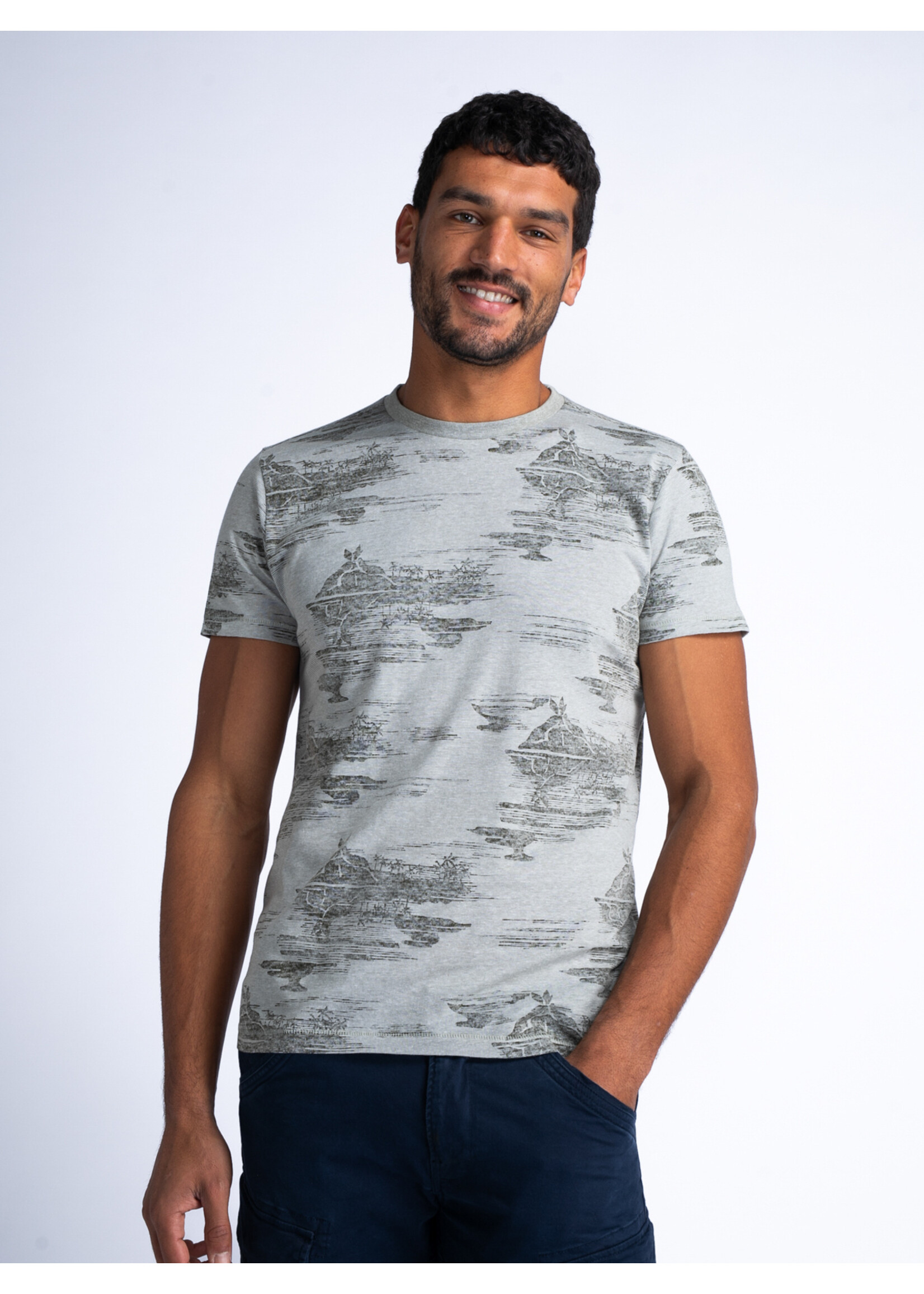 PETROL INDUSTRIES T-SHIRT M-1040-TSR650 DARK MOSS