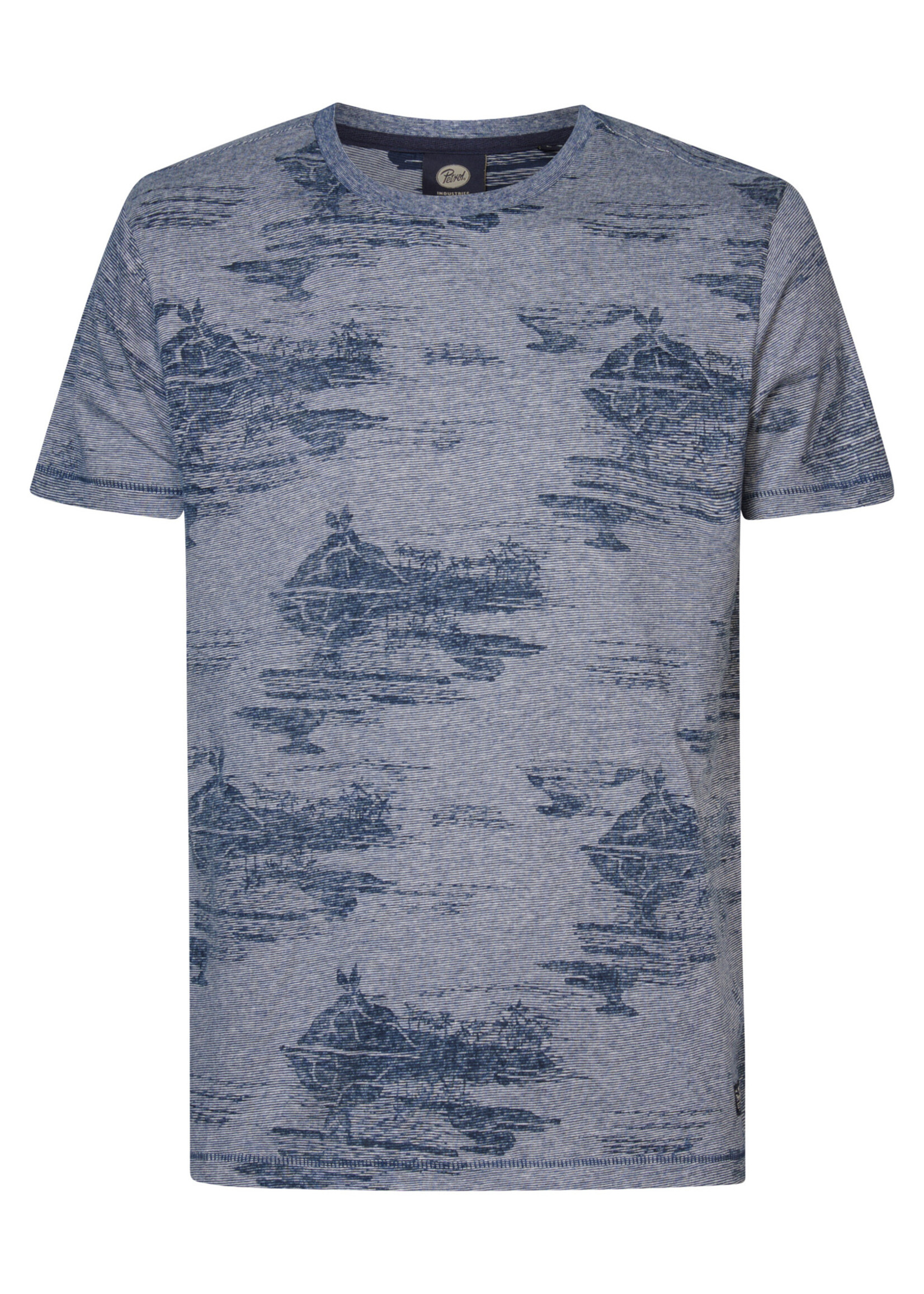 PETROL INDUSTRIES T-SHIRT M-1040-TSR650 NAVY BLUE