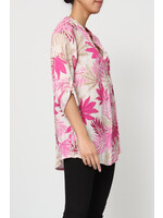 LINNEN BLOUSE FUCHSIA