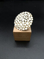 STAINLESS STEEL RING WHITE B099663