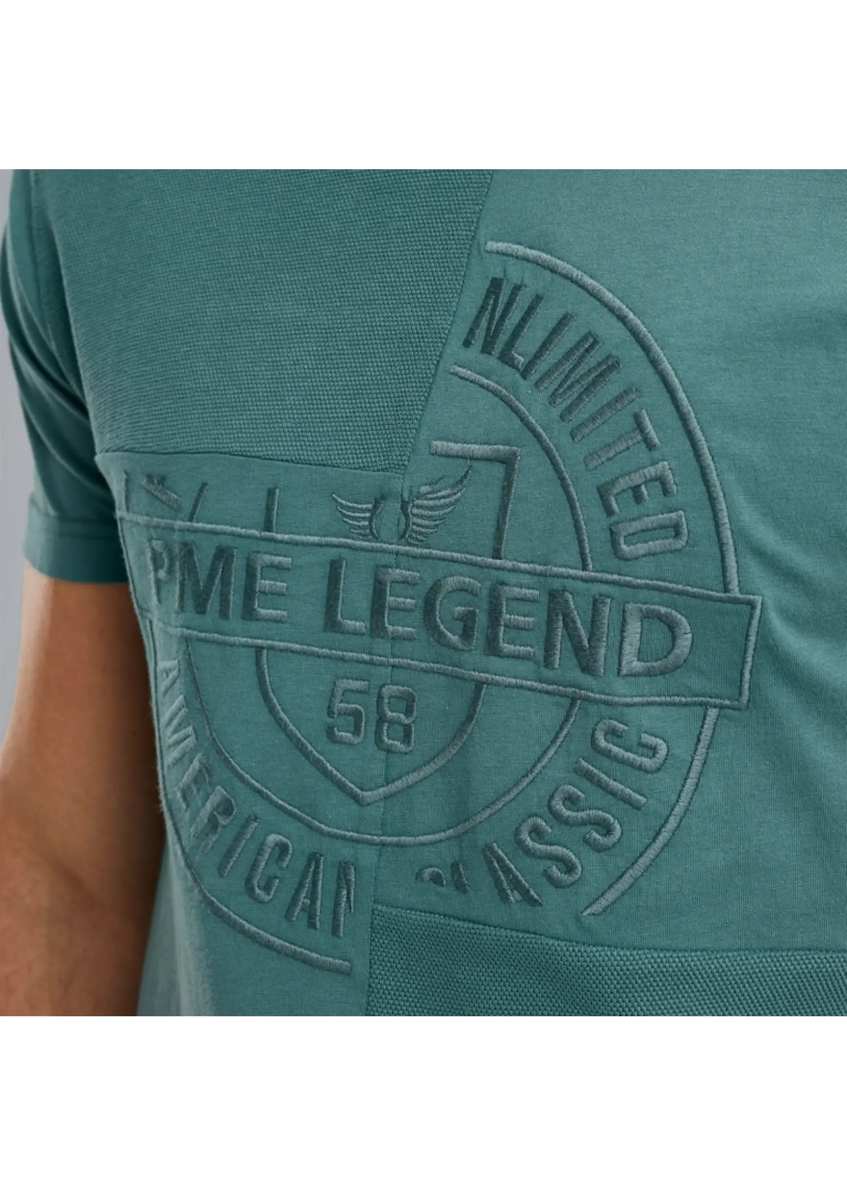 PME-Legend SHORT SLEEVE R-NECK PLAY MIX PTSS2403589