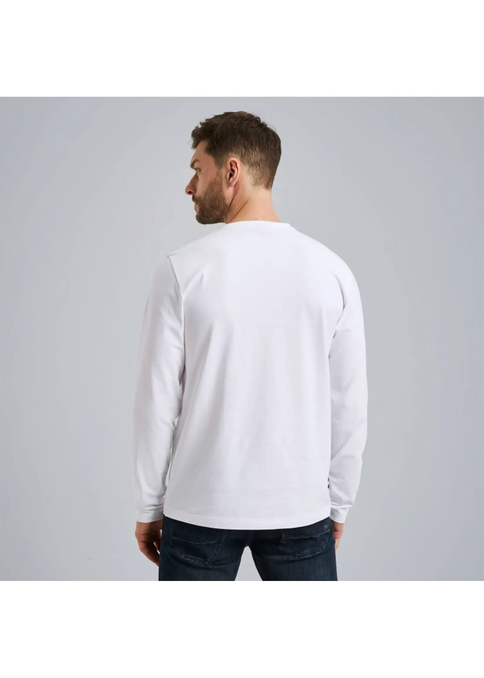 PME-Legend LONG SLEEVE T-SHIRT WHITE PTS2402597