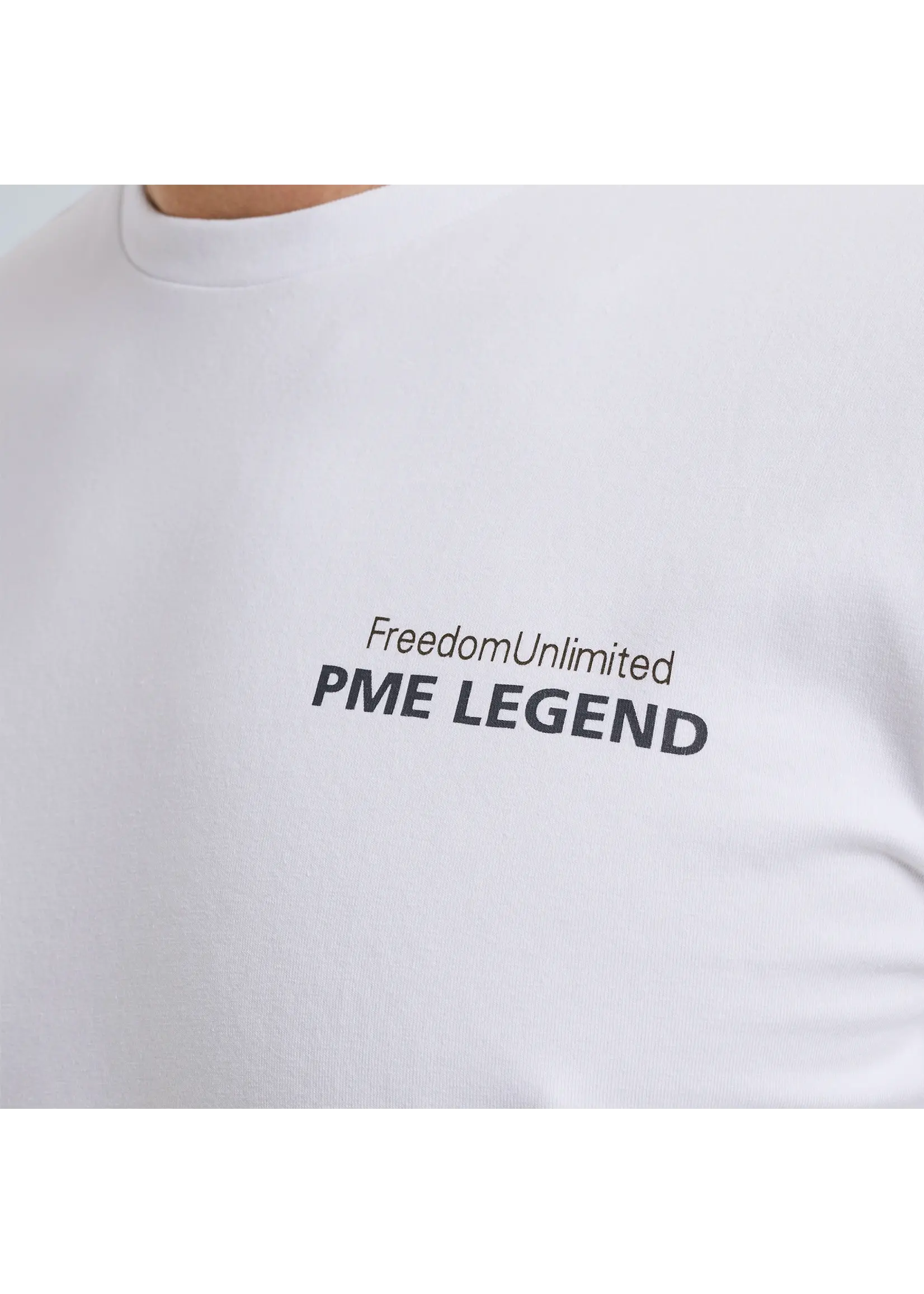 PME-Legend LONG SLEEVE T-SHIRT WHITE PTS2402597
