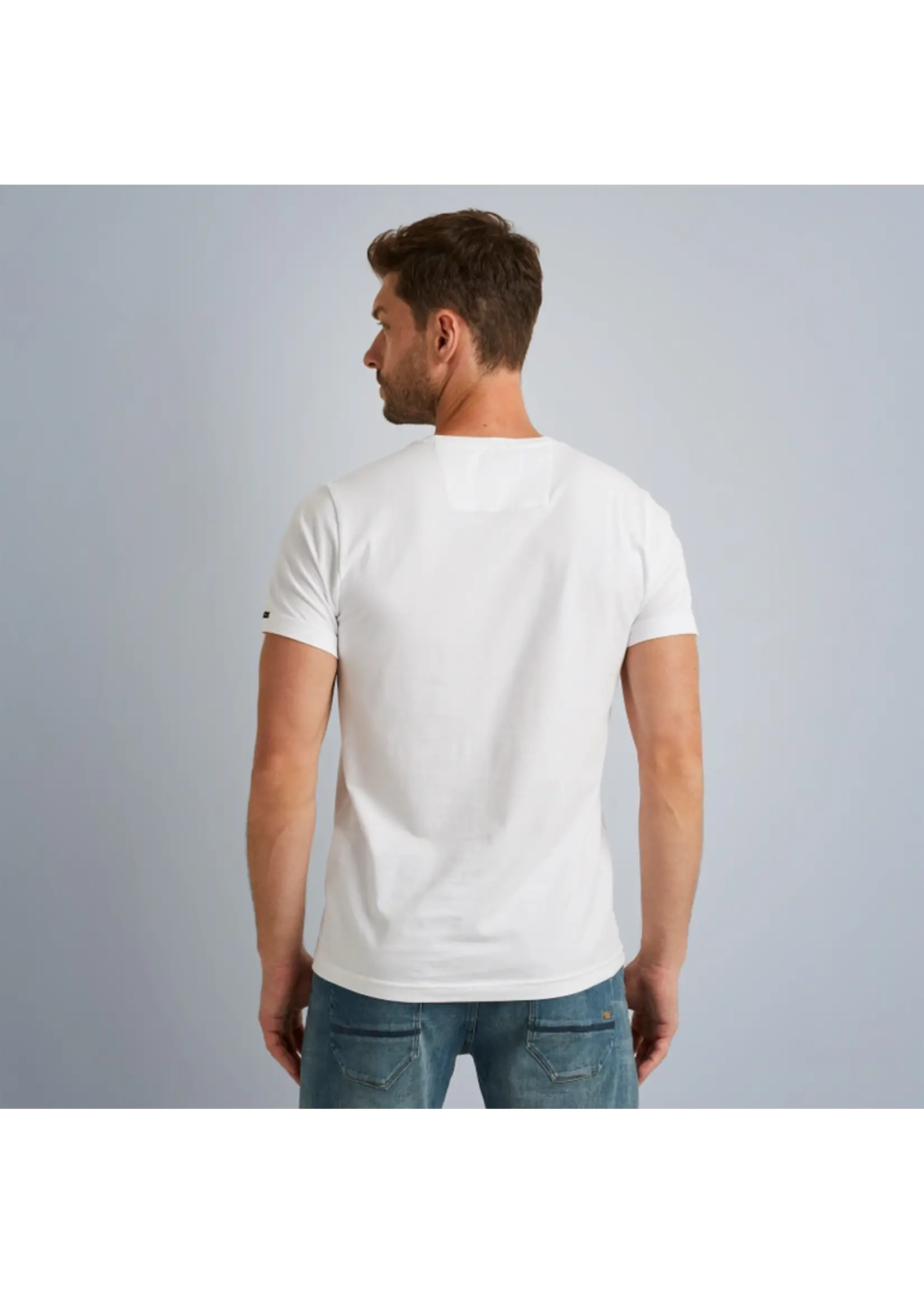 PME-Legend T-SHIRT GUYVER TEE WHITE PTSS0000555/7003