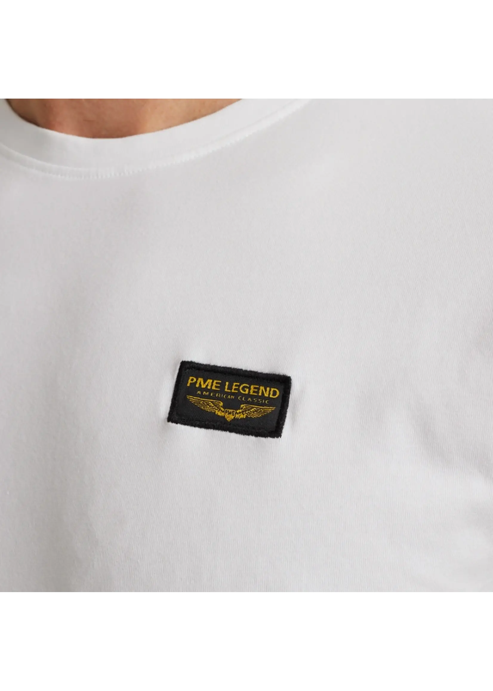 PME-Legend T-SHIRT GUYVER TEE WHITE PTSS0000555/7003