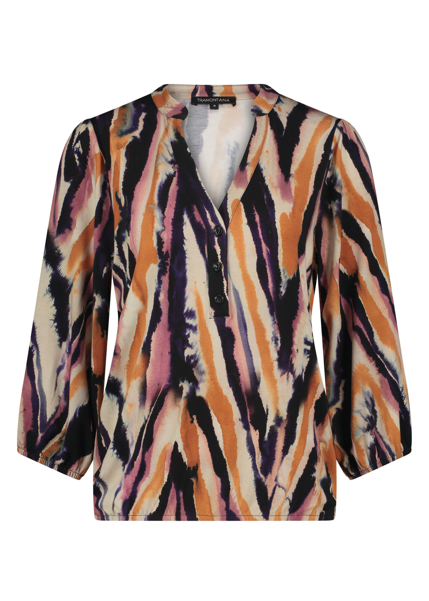 Tramontana TOP JERSEY WATERCOLOUR LONG SLV