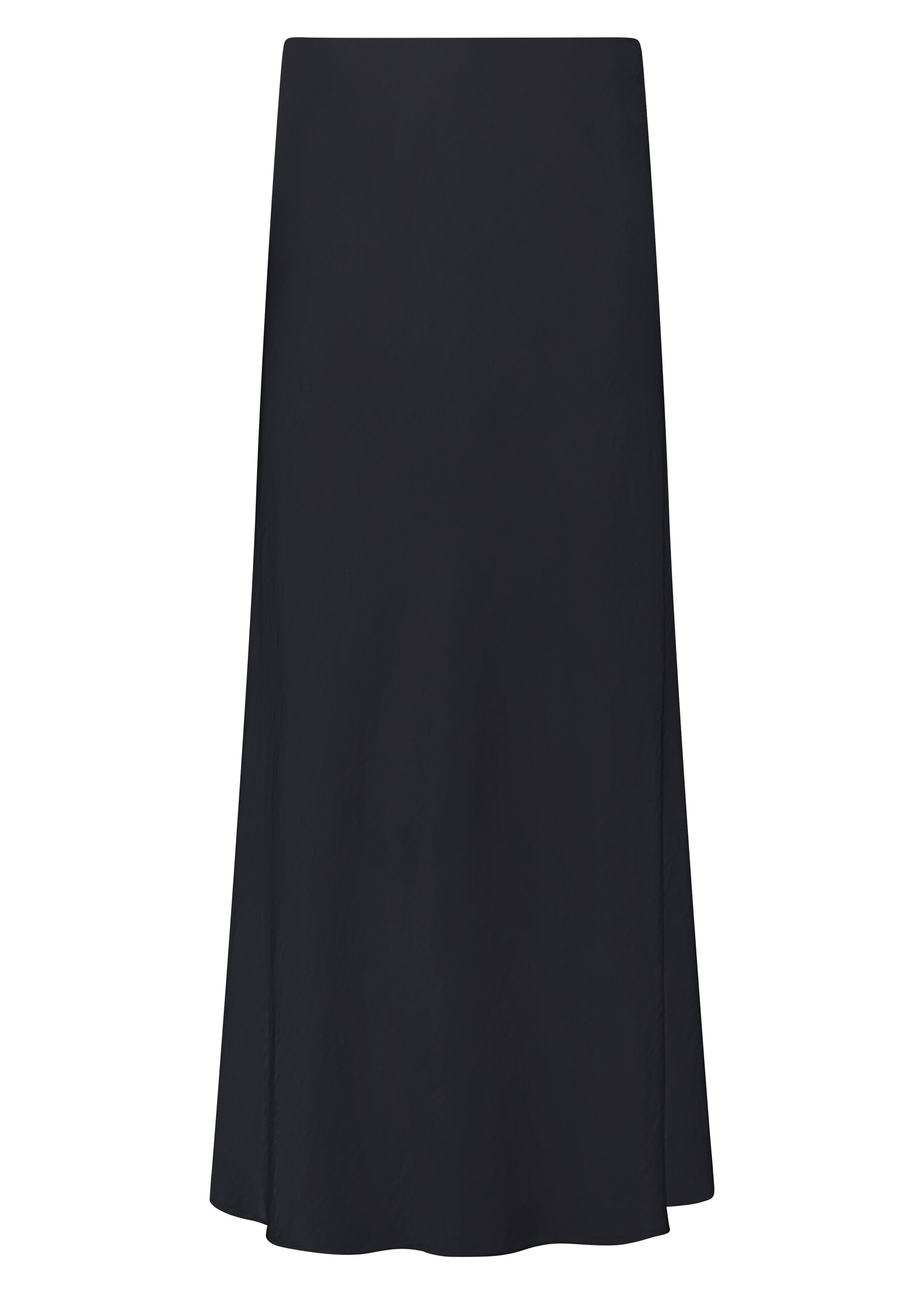 Tramontana SKIRT HAMMERED SATIN BLACK