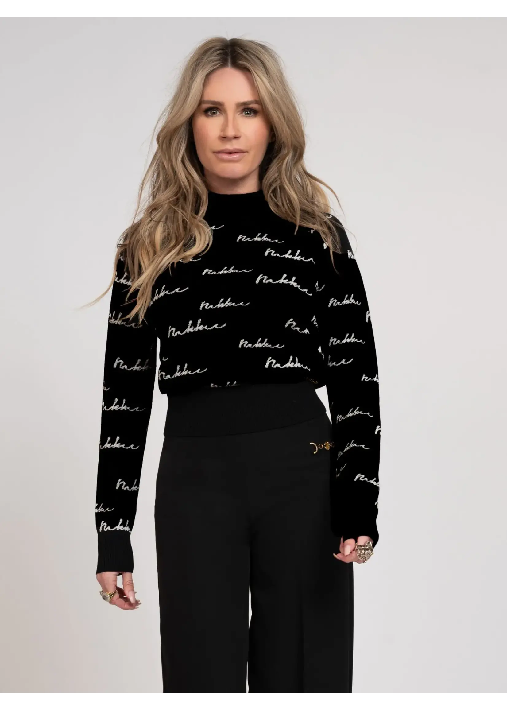 NIKKIE ELLERBY SWEATER BLACK