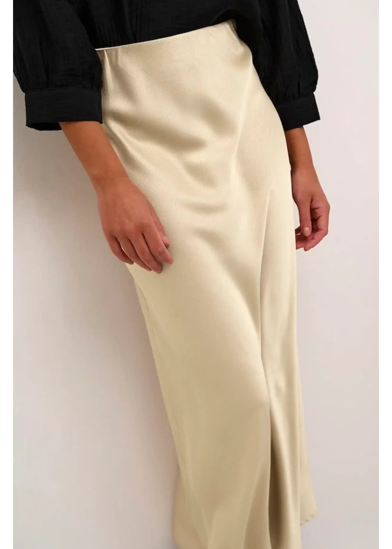 KAFFE KALOTTE SKIRT BEIGE