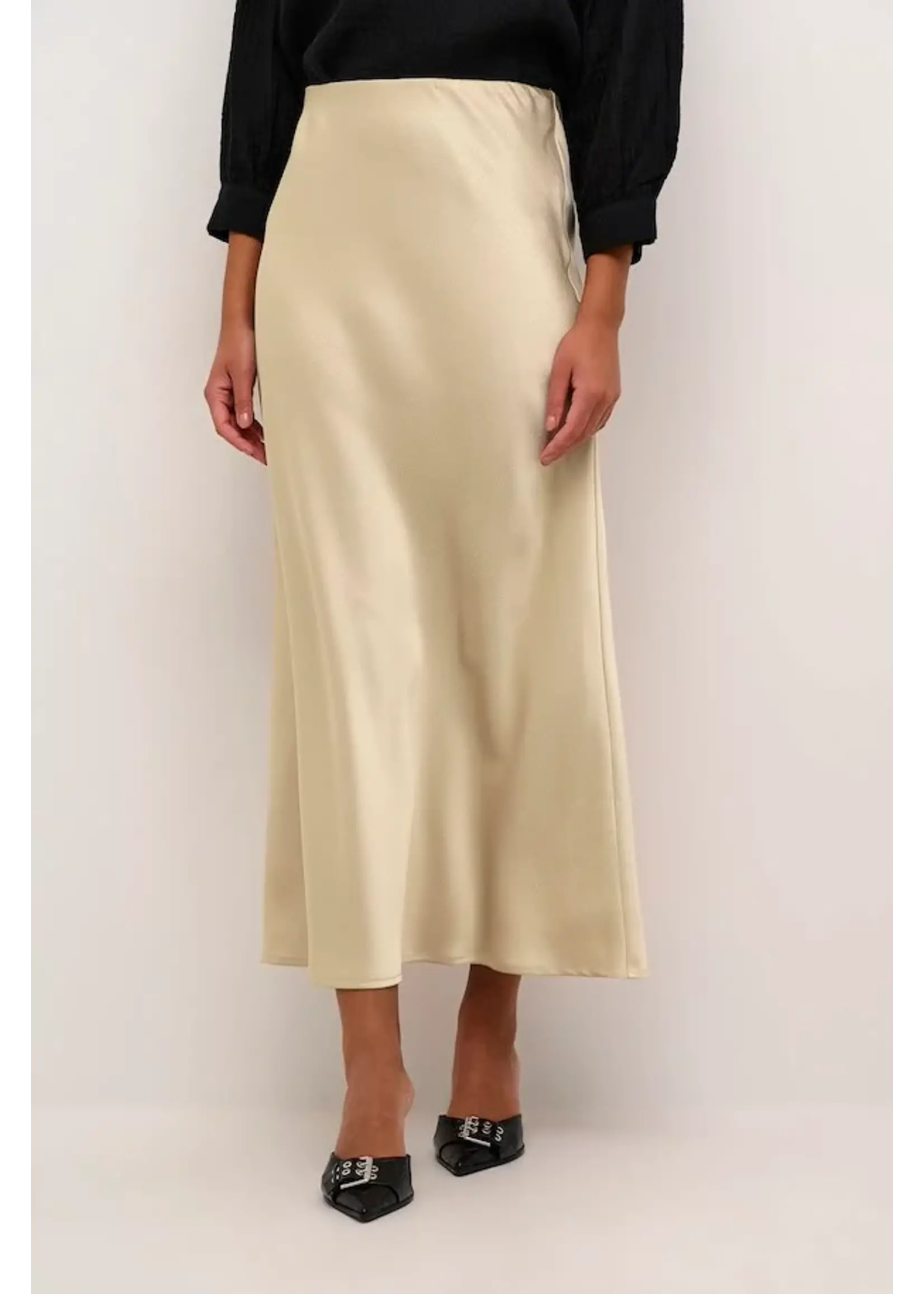 KAFFE KALOTTE SKIRT BEIGE