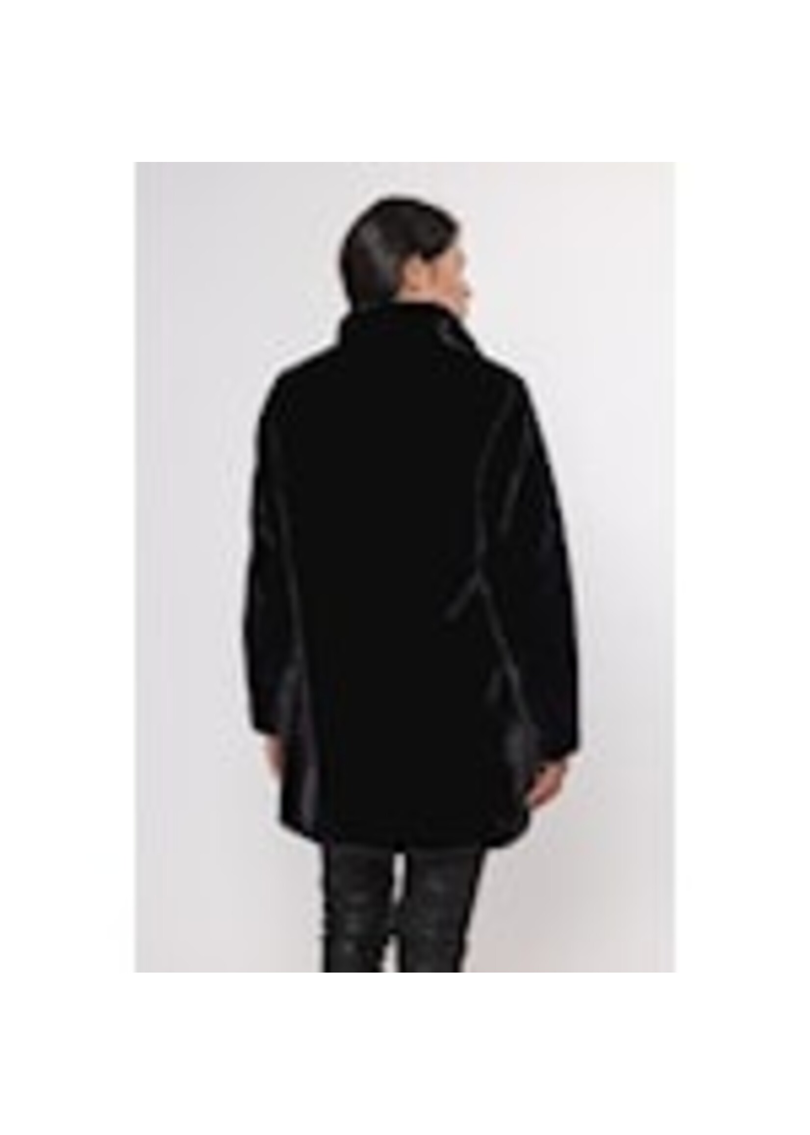 RINO & PELLE NONNA FUR COAT BLACK 7002410