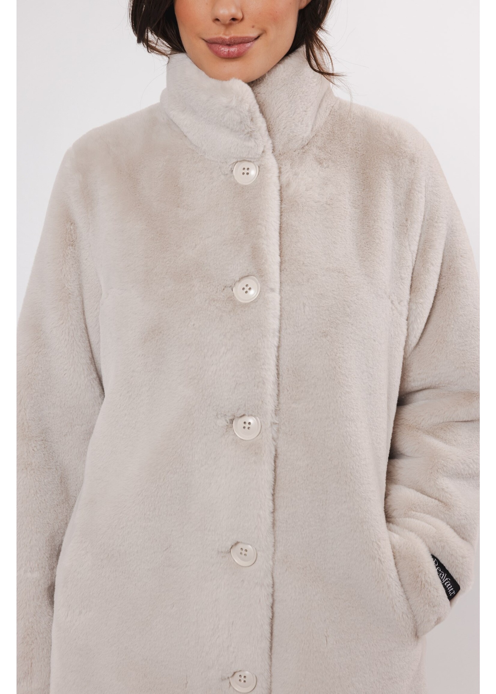RINO & PELLE NONNA FUR COAT BEIGE 7002410