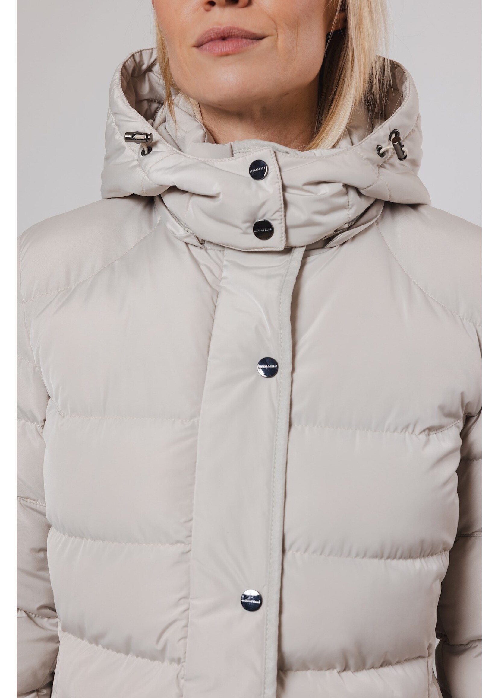 RINO & PELLE NUSSA PADDED COAT STONE 7002412