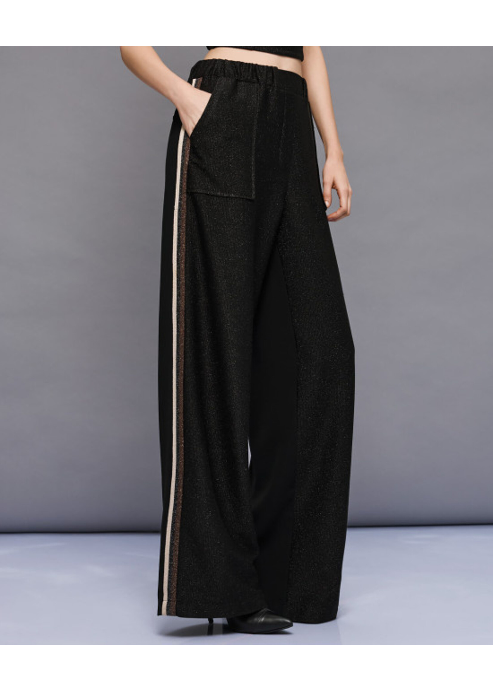 ACCESS ABEE PANTS WITH SPARKLES 545074003 BLACK