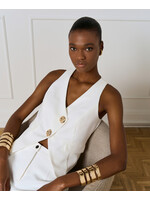 ACCESS ABEE GILETTE OFF WHITE