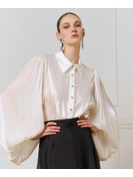 ACCESS ABEE BODYSUIT PUFF SLEEVE OFF WHITE