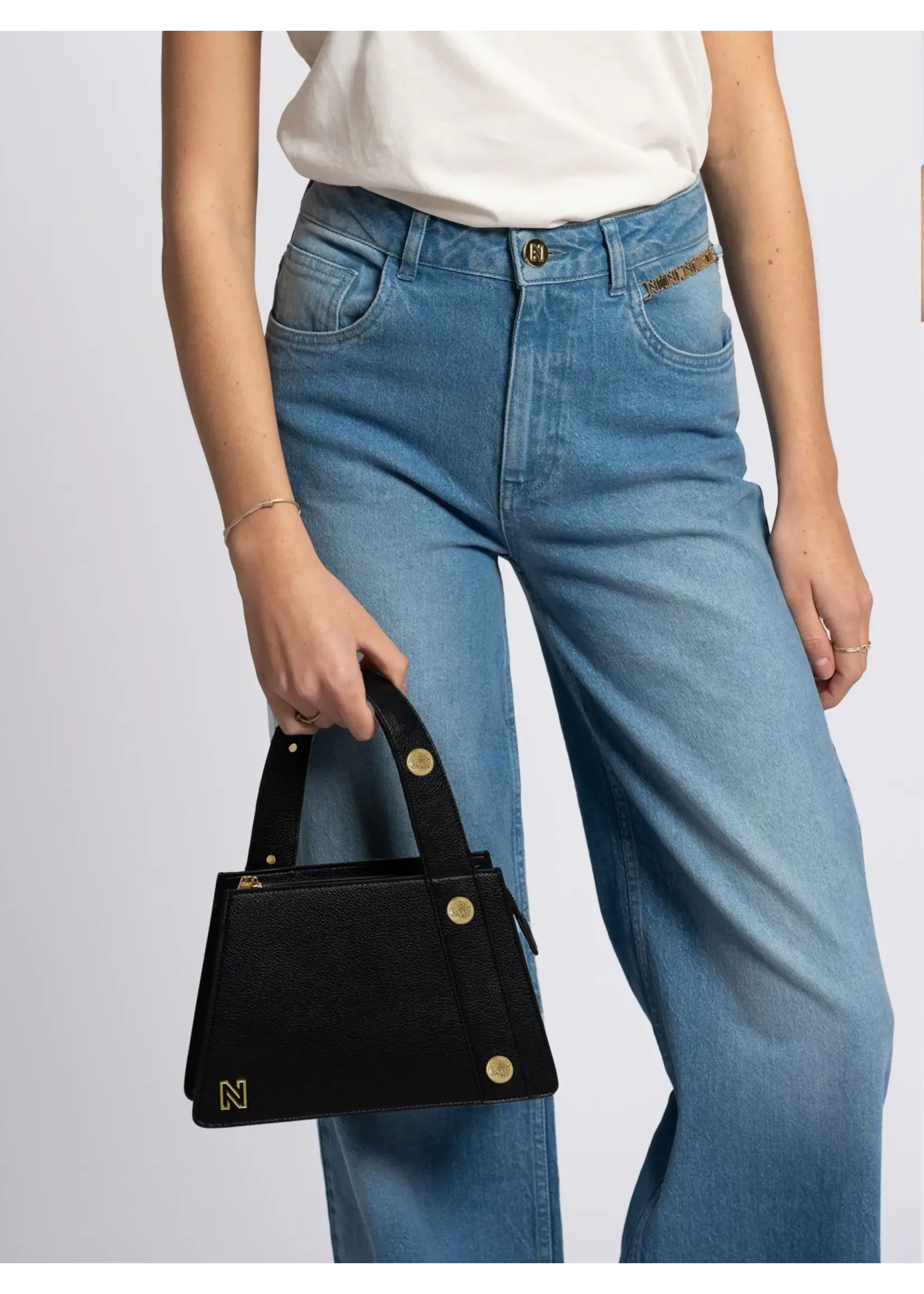 NIKKIE LODZ RIVET BAG N9-4532505 BLACK