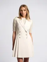NIKKIE LOJA BLAZER DRESS CREAM