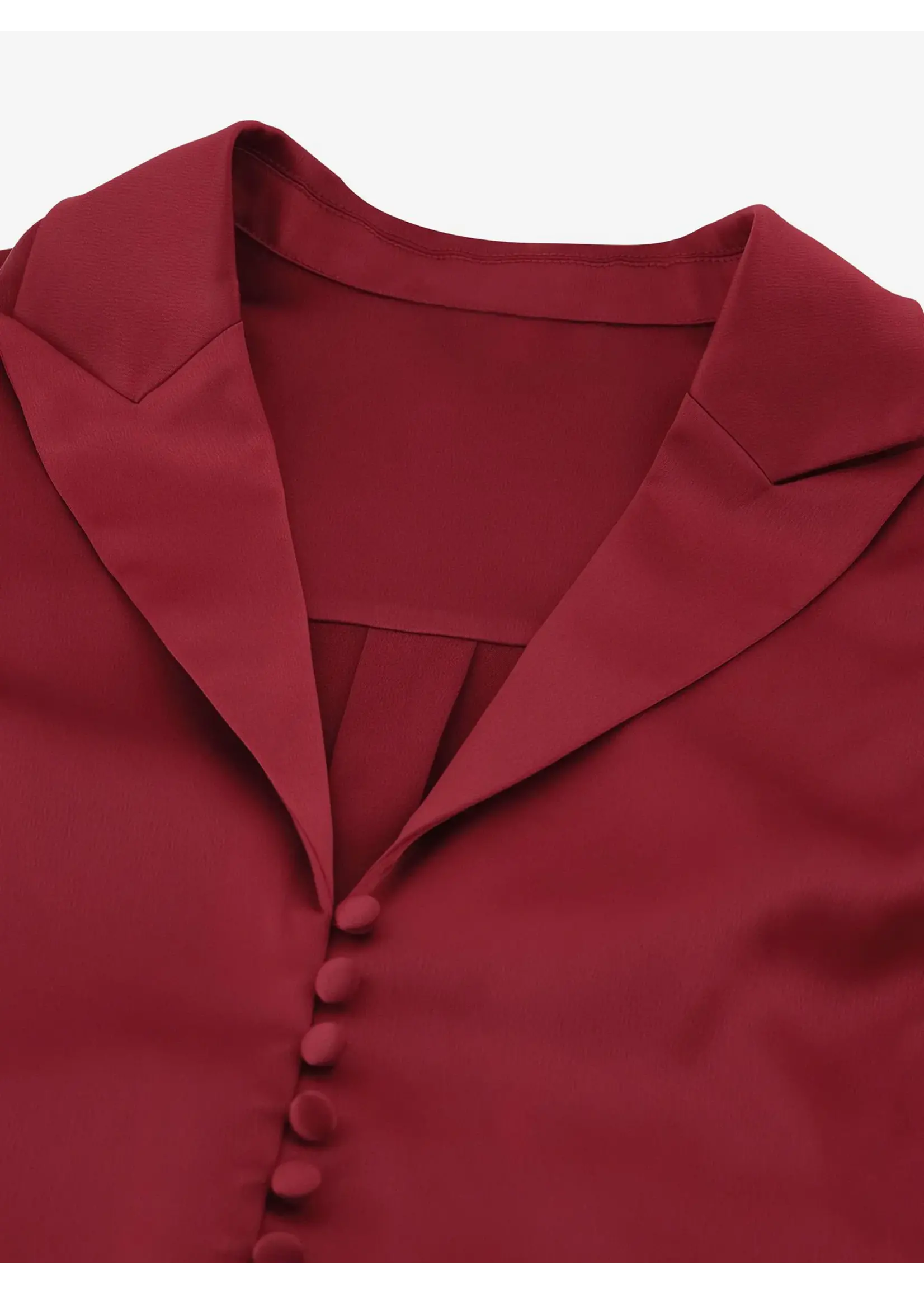 NIKKIE LEONIA BLOUSE N6-5582505 WINE