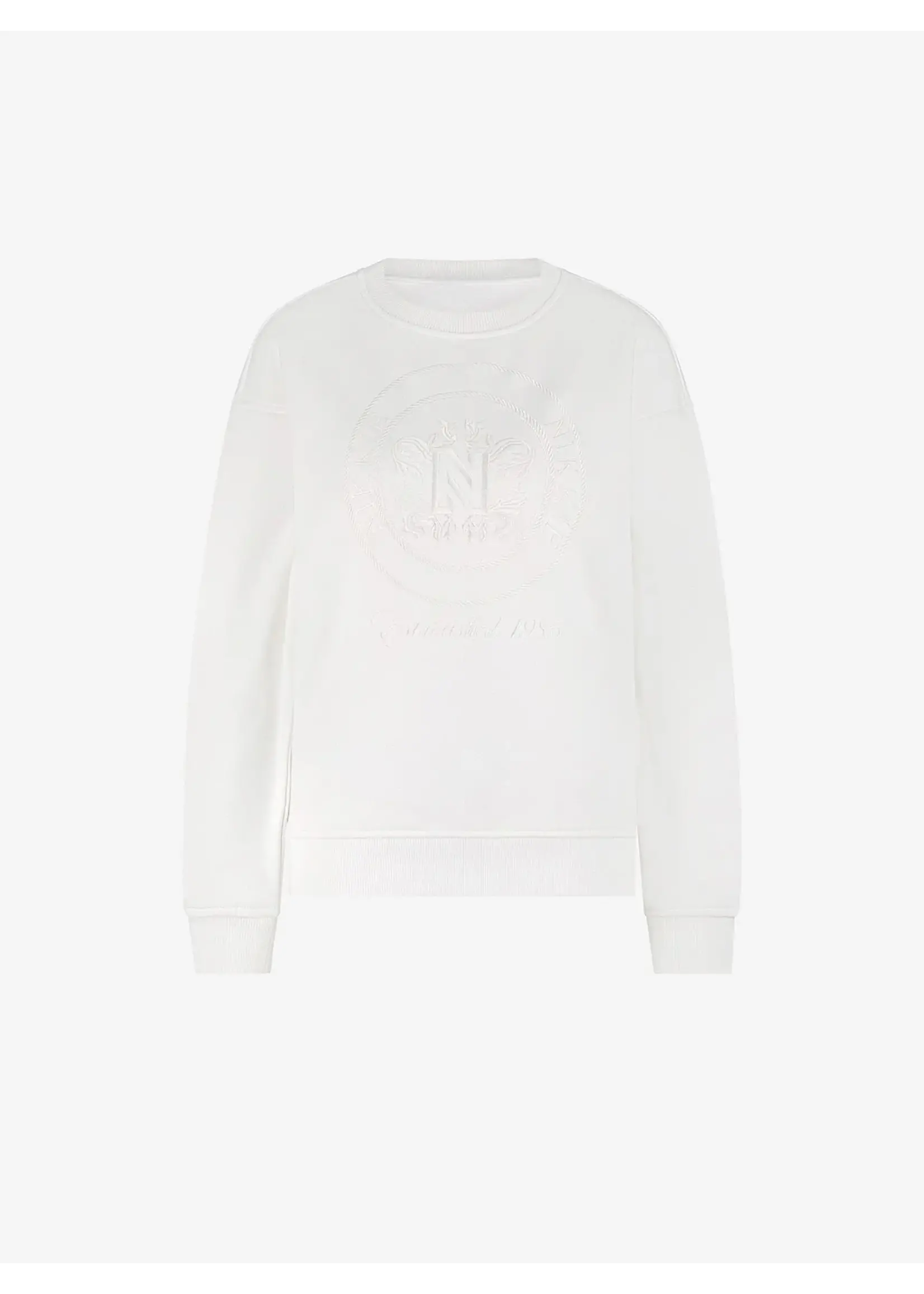 NIKKIE BOLD SWEATER STAR WHITE N8-5982505