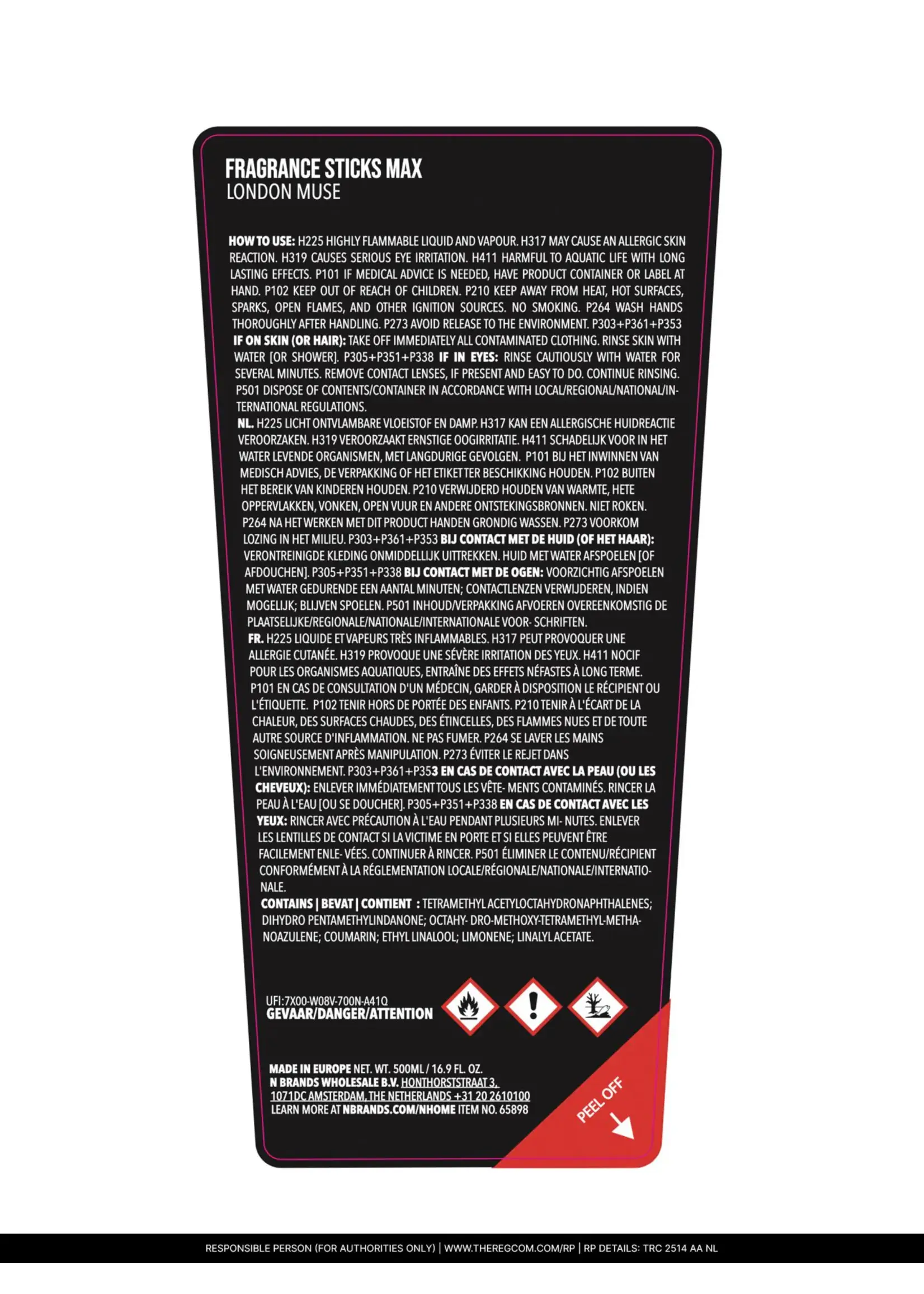 NIKKIE FRAGRANCE STICKS MAX - GOLDEN ALPS