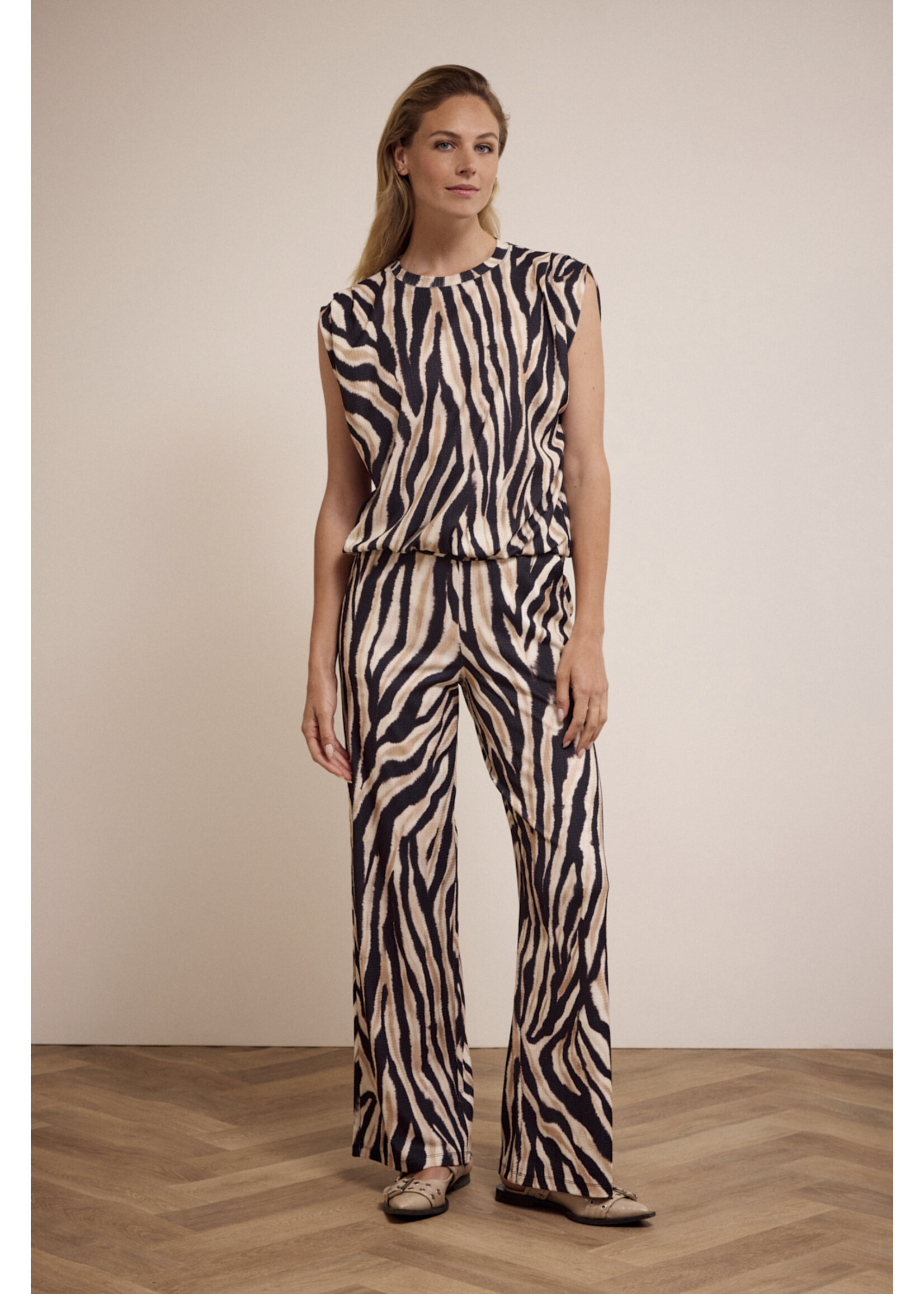 Tramontana PANTS SAVANNAH STRIPES D0217101 PRINT