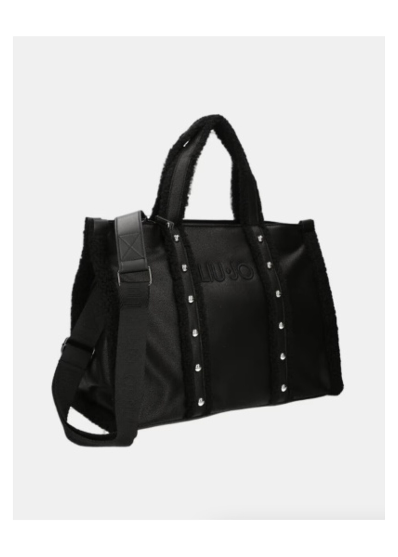 LIU JO SHOPPER TOTE 2F5027 E0021 BLACK