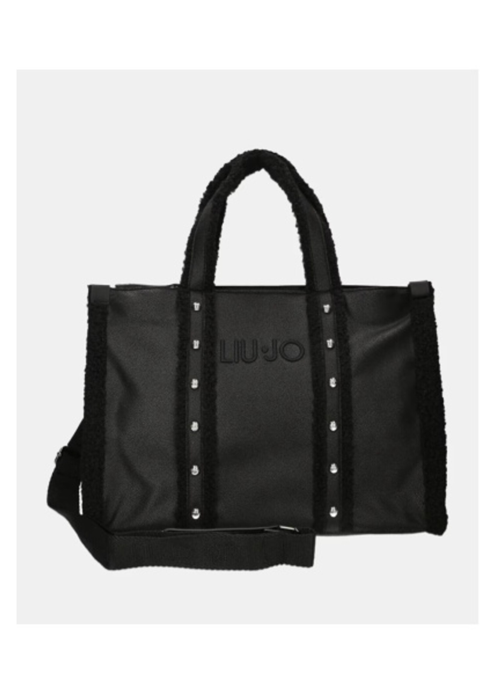 LIU JO SHOPPER TOTE 2F5027 E0021 BLACK
