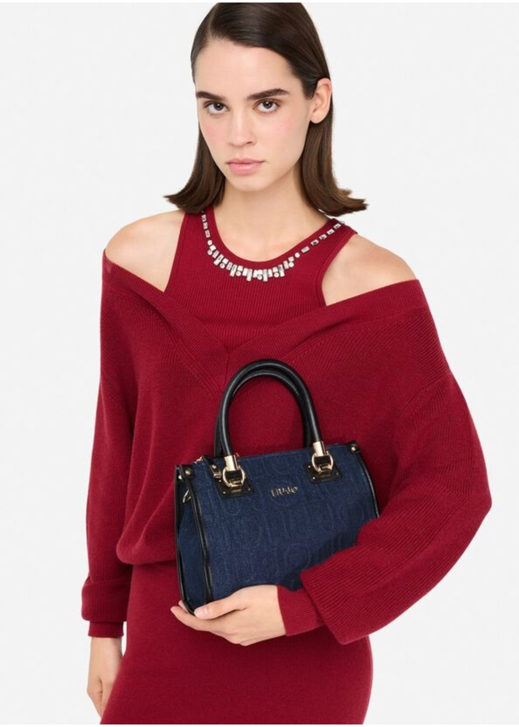 LIU JO BOSTON BAG AF5163D0001 BLUE