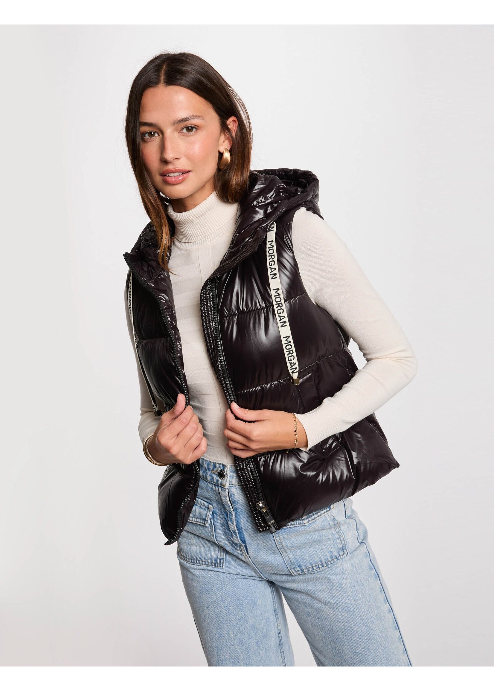 MORGAN BODYWARMER GMODON BROWN