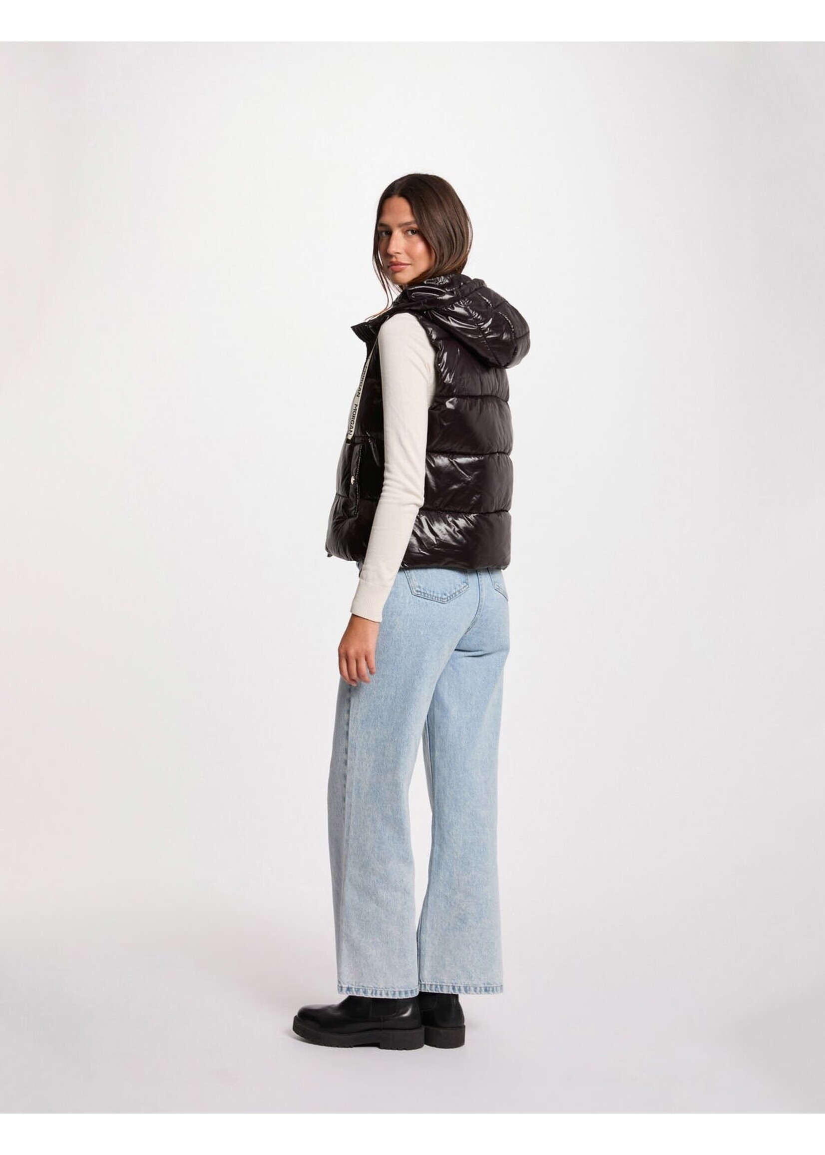 MORGAN BODYWARMER GMODON BROWN