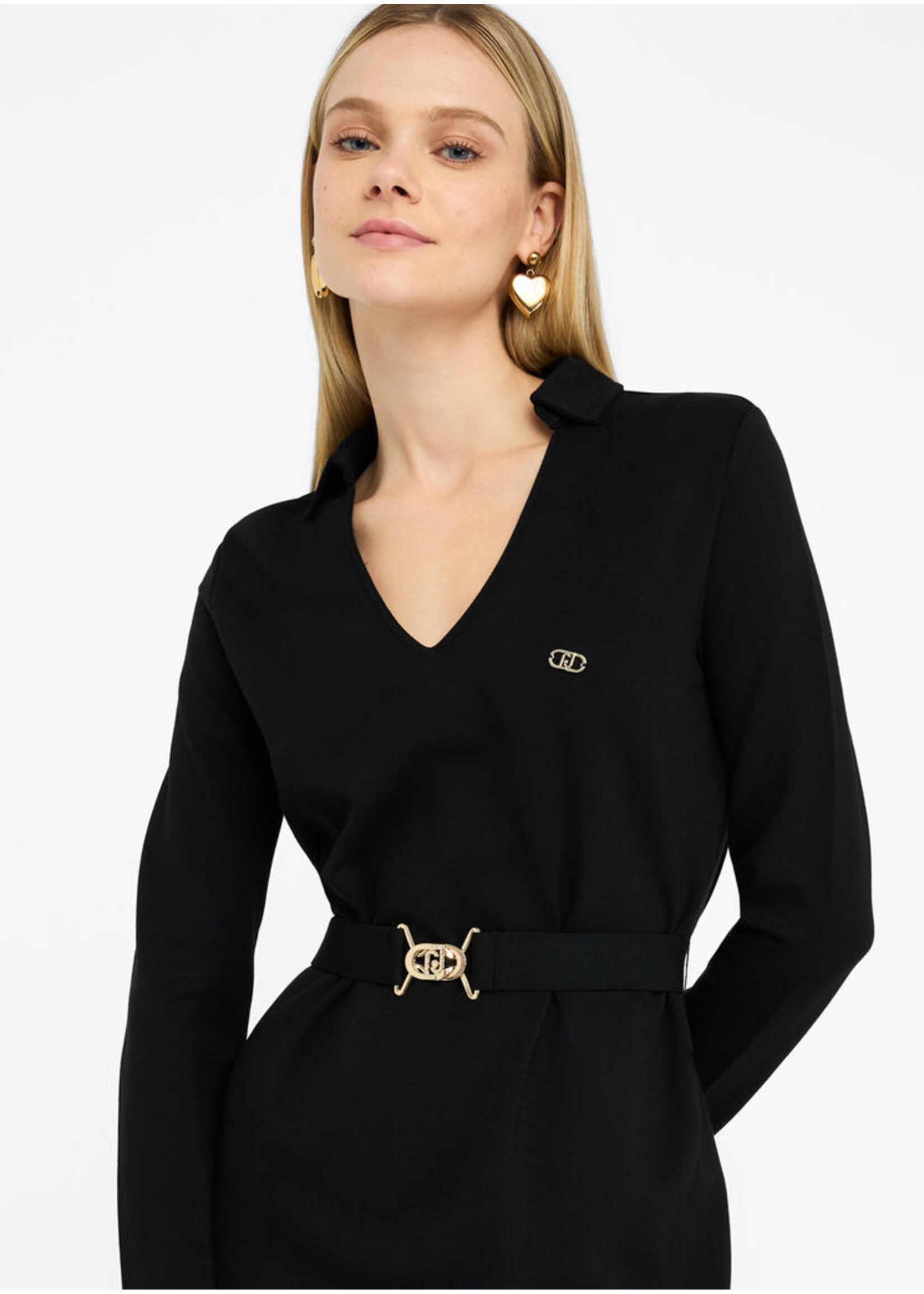 LIU JO DRESS ABITO TF5224 JS182 BLACK